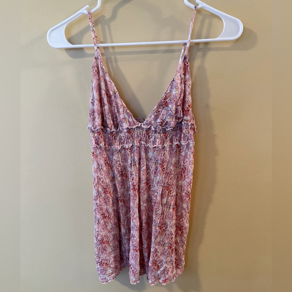 Victoria's Secret Pink butterfly Floral slip dress